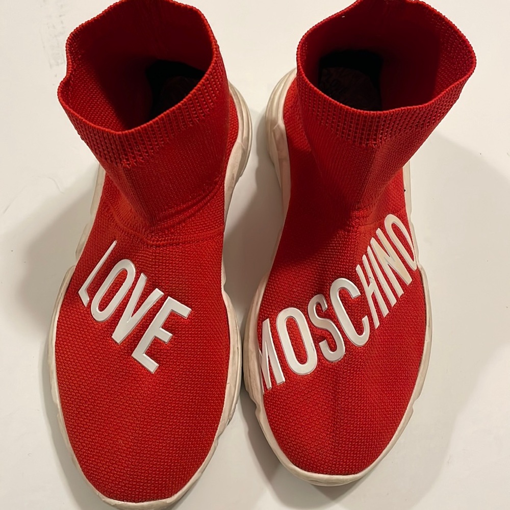 LOVE MOSCHINO Sock Boot Sneakers